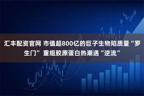 汇丰配资官网 市值超800亿的巨子生物陷质量“罗生门” 重组胶原蛋白热潮遇“逆流”